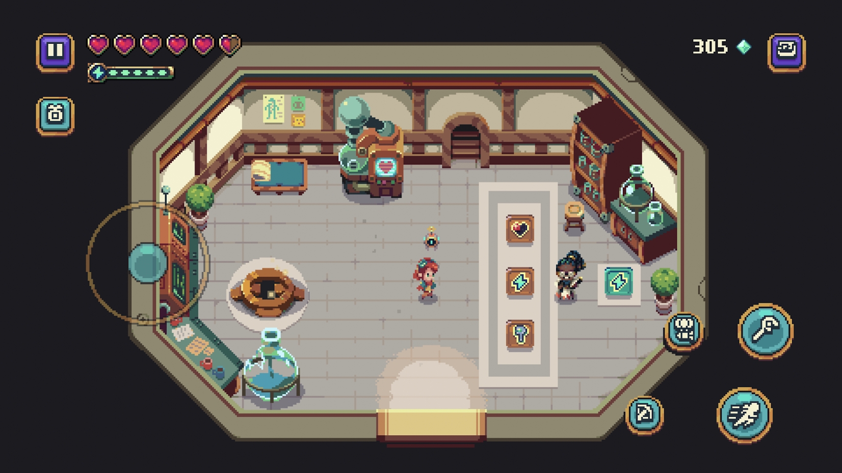 烁石物语中文版(Sparklite)游戏截图2