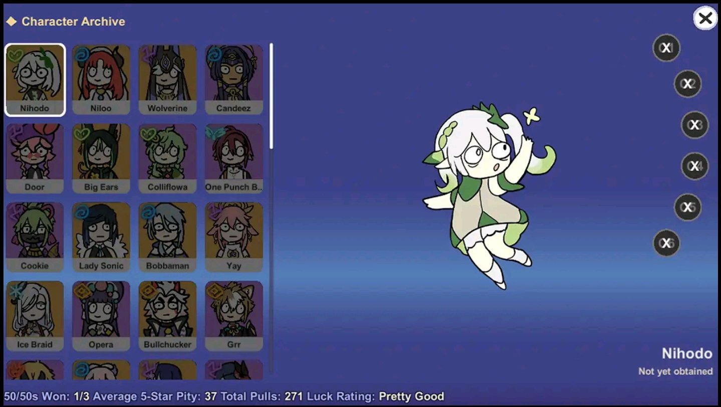 原神抽卡模拟器(Silly Wisher)游戏截图3