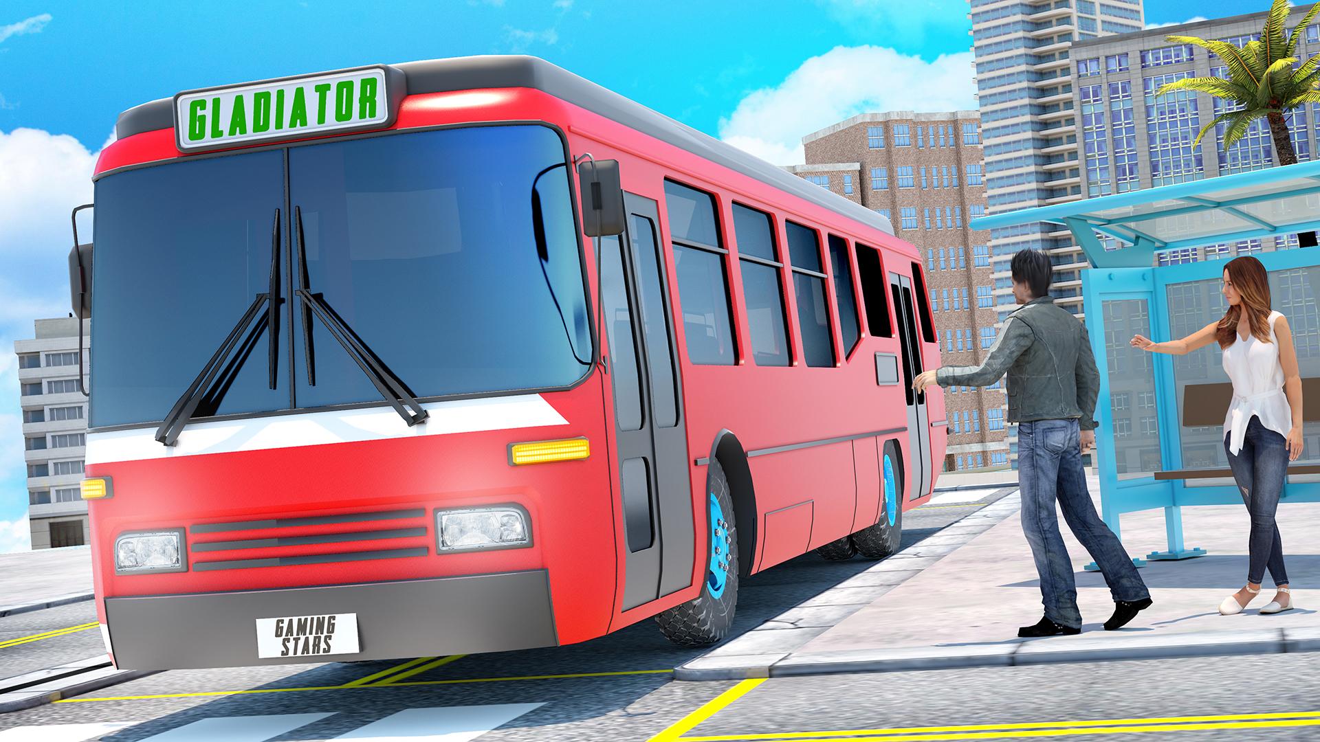城市长途汽车模拟器(City Coach Bus Simulator 2021)游戏截图1