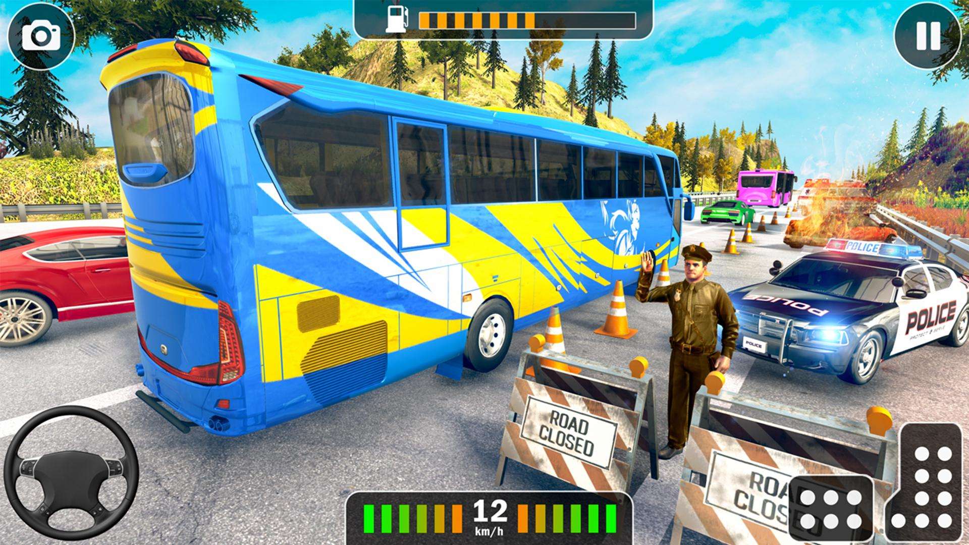 城市长途汽车模拟器(City Coach Bus Simulator 2021)游戏截图2