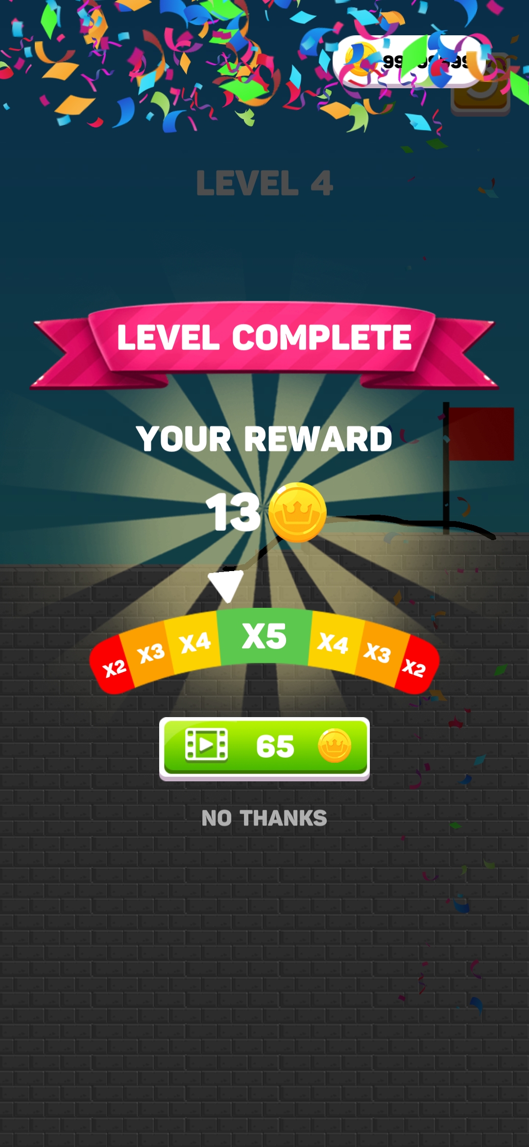 画桥(Draw Bridge Puzzle - Draw Game)游戏截图2