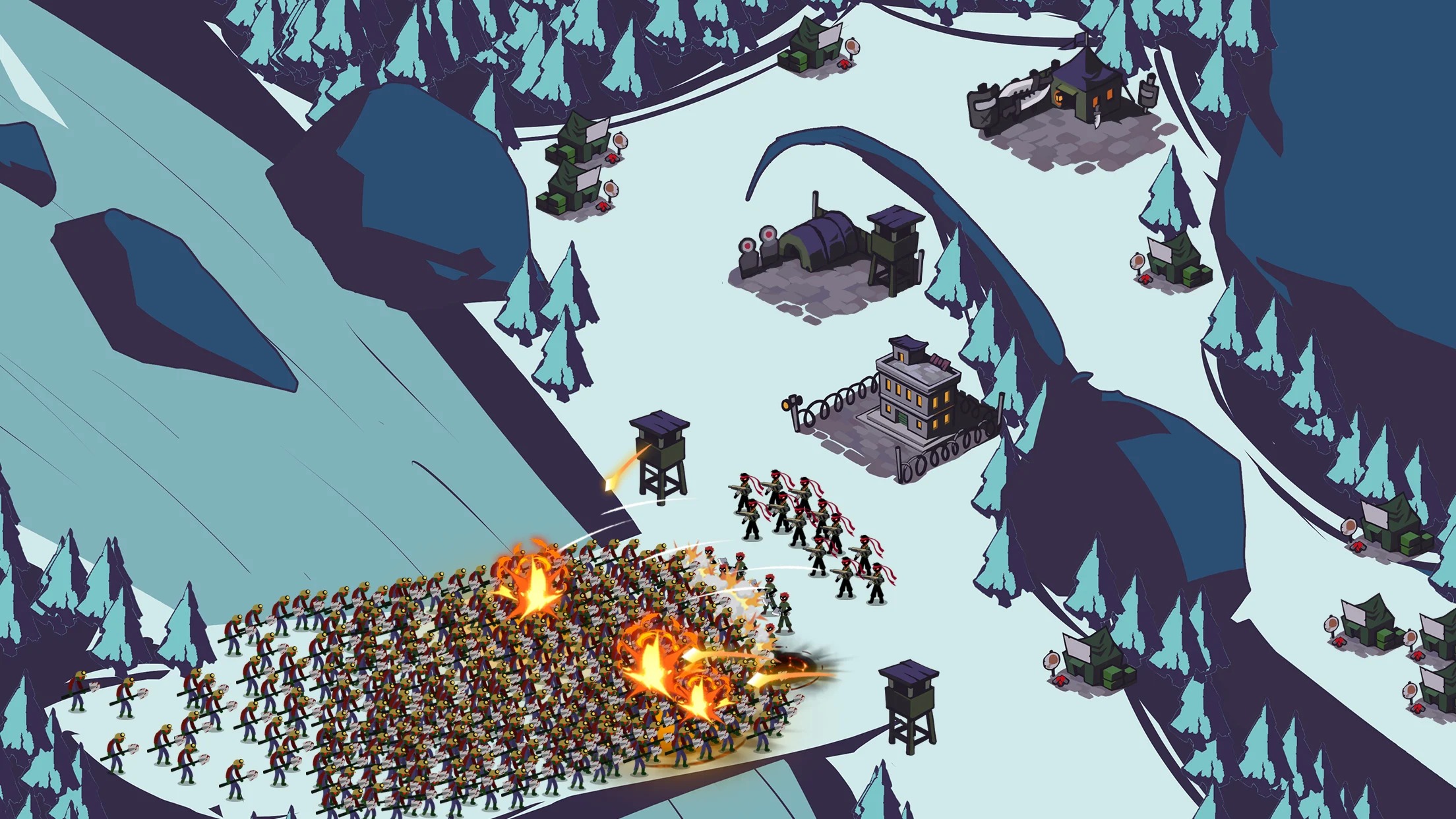 火柴人世界：僵尸战争(Stick World Z: Zombie War TD) 截图2