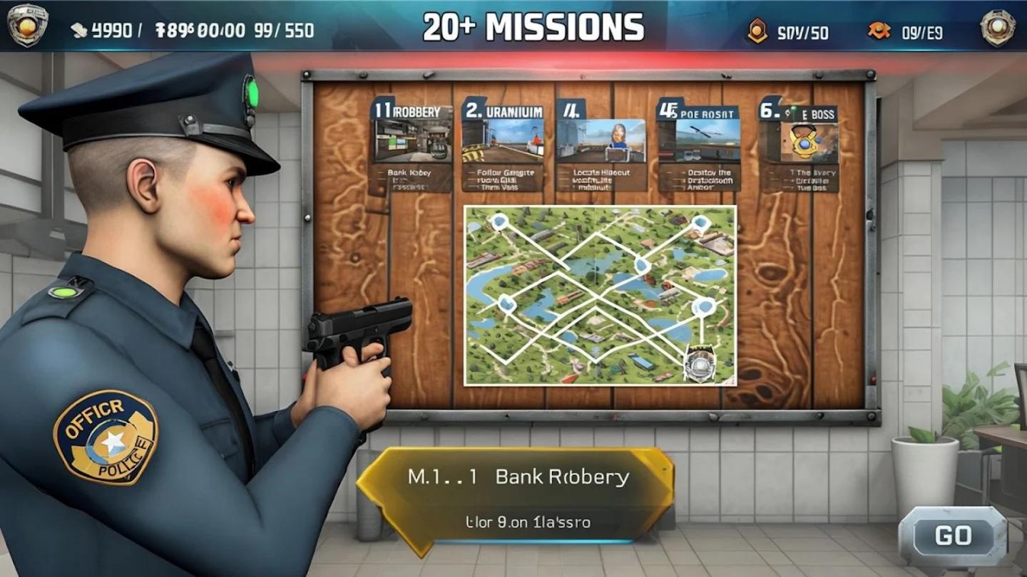 警察巡逻办公室游戏截图3