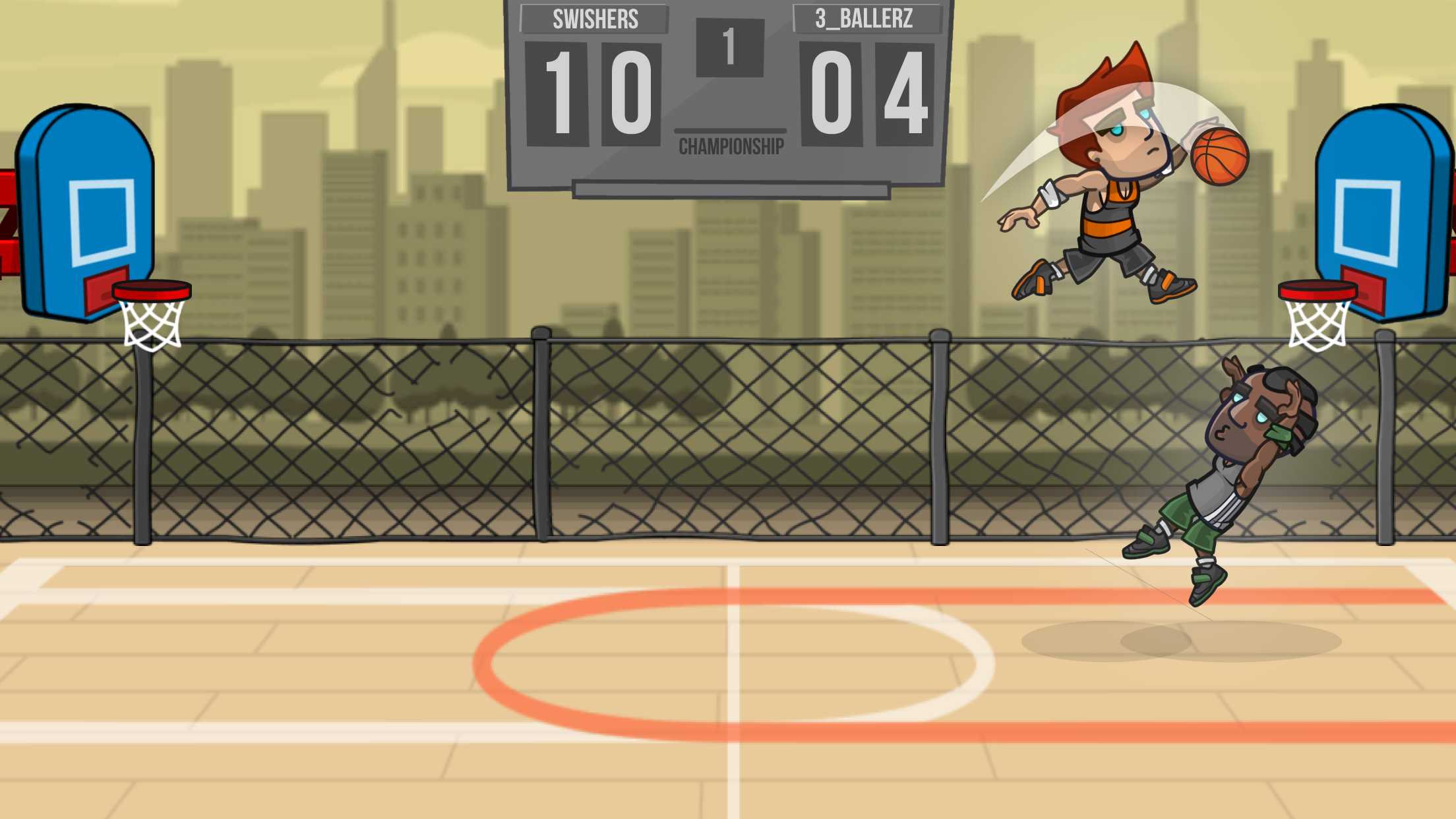 篮球之战内置菜单(Basketball Battle) 截图1