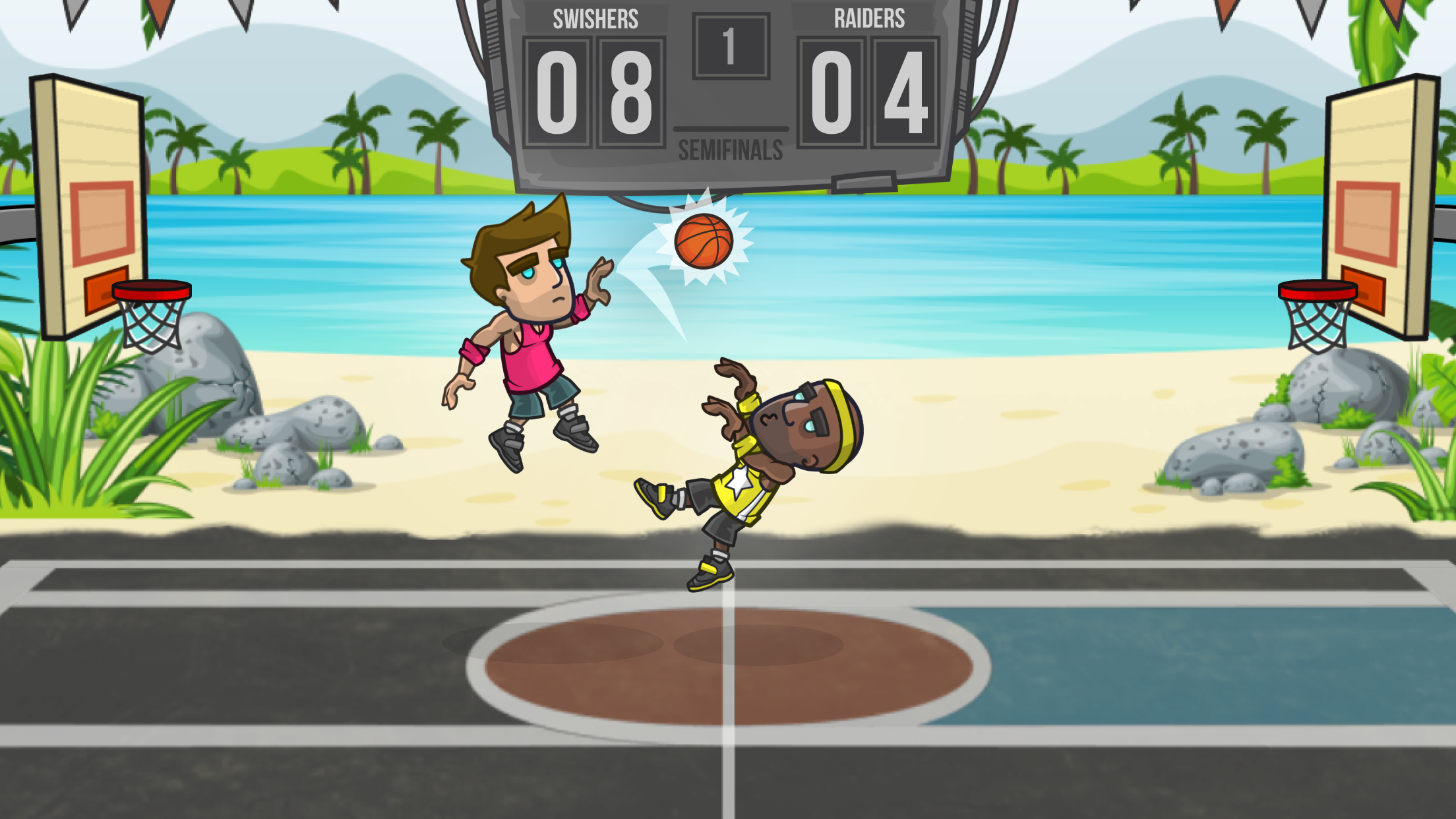 篮球之战内置菜单(Basketball Battle) 截图4