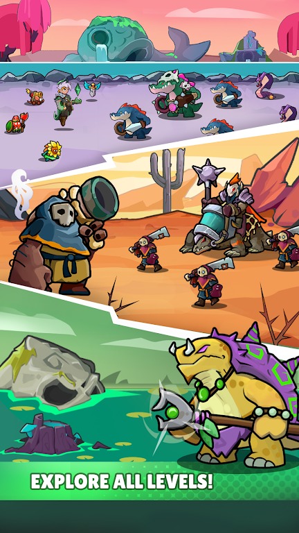 迷茫传奇(Spellbound Saga: Idle RPG Magic)游戏截图3