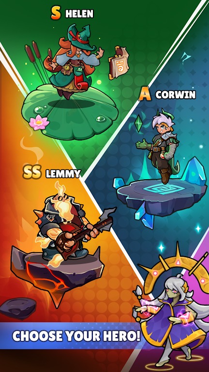 迷茫传奇中文版(Spellbound Saga: Idle RPG Magic)游戏截图1