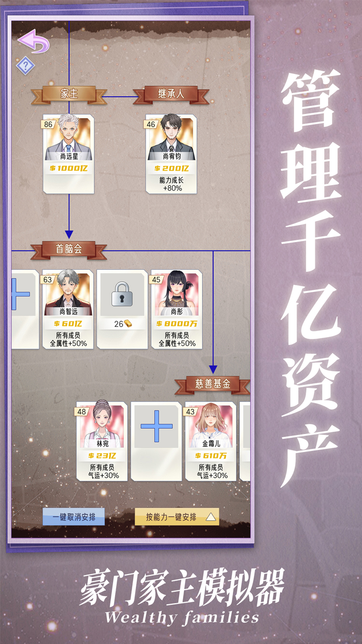 豪门家主模拟器游戏截图2