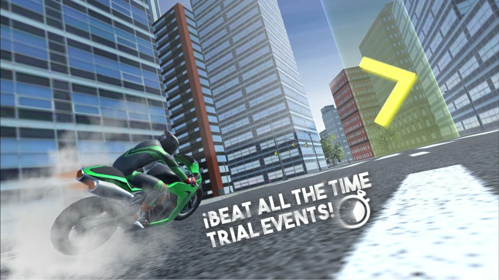 摩托车极限赛车(Motorcycle Real Simulator) 截图3