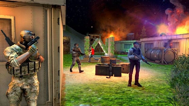 突击队员(Commando War Army Game Offline) 截图3