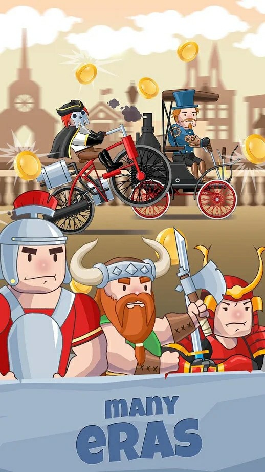 冲撞骑士响片大亨(Clash Rider - Clicker Tycoon)游戏截图3