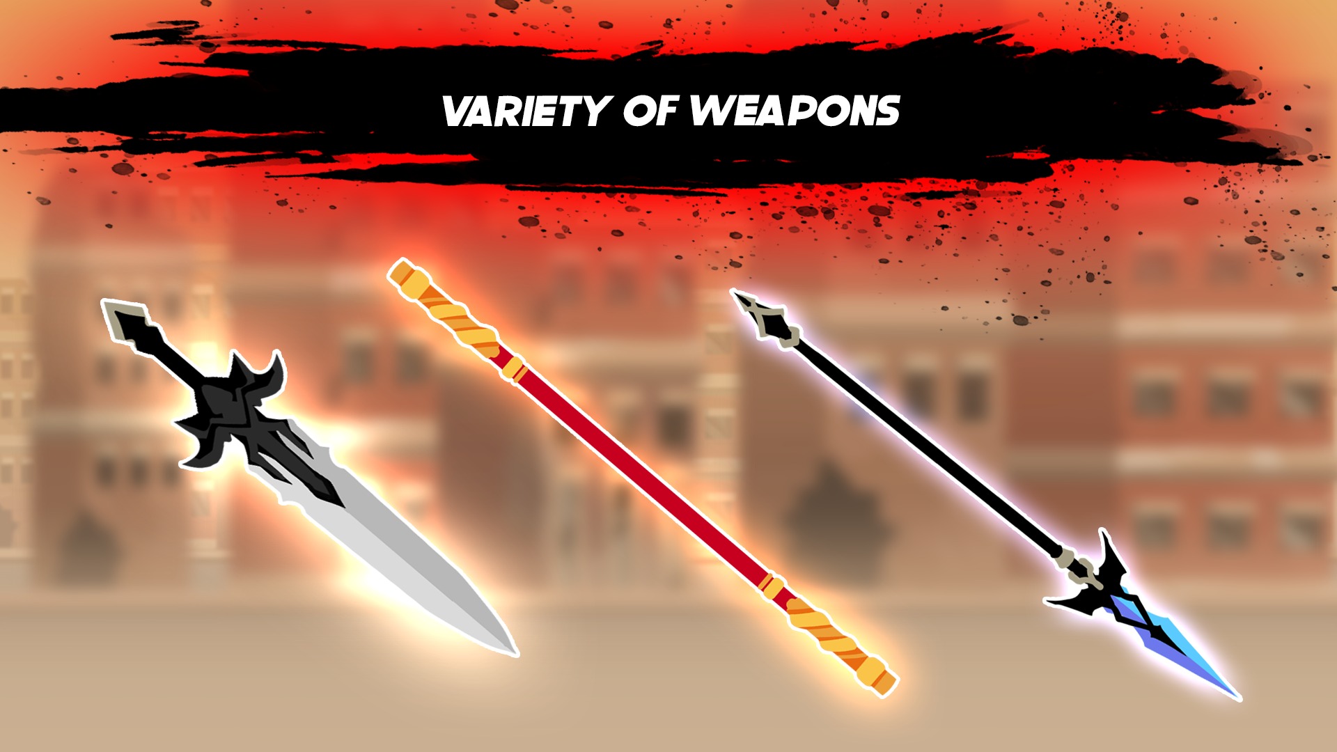 火柴人格斗：武器大师(Stickman Fight)游戏截图2