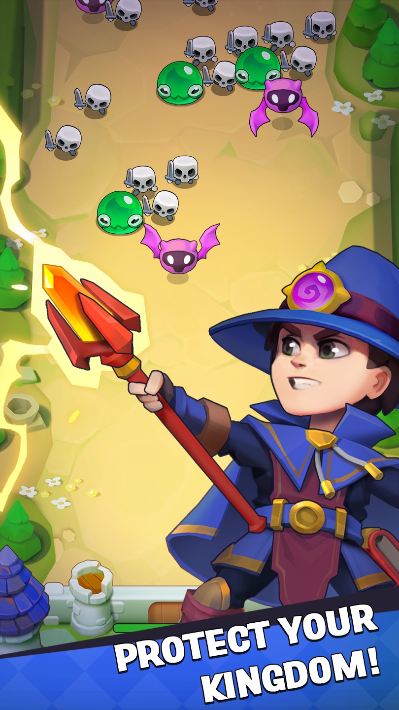 魔法生存中文版(Archmagic survivors TD) 截图2