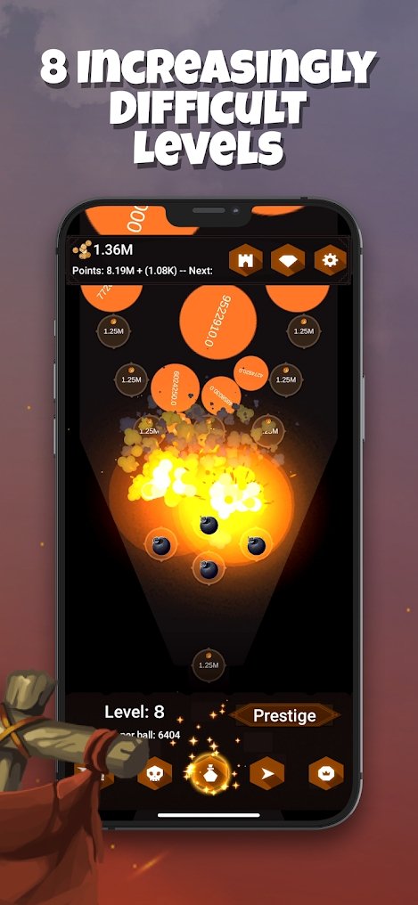 增量塔防内置菜单(Tower Ball)游戏截图6