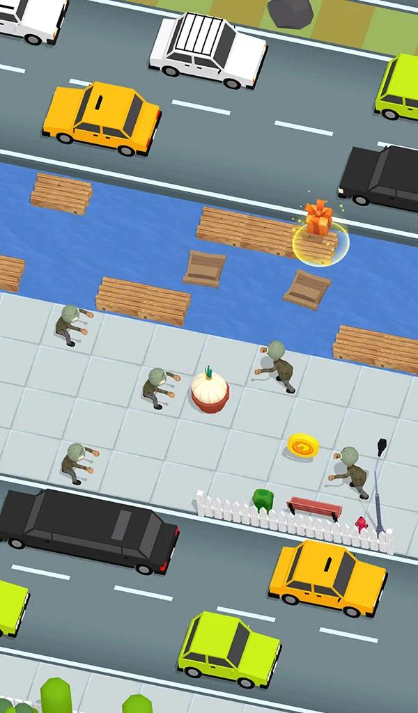 植物穿越逃亡之路3D(Plant Crossy: Road to Escape) 截图5