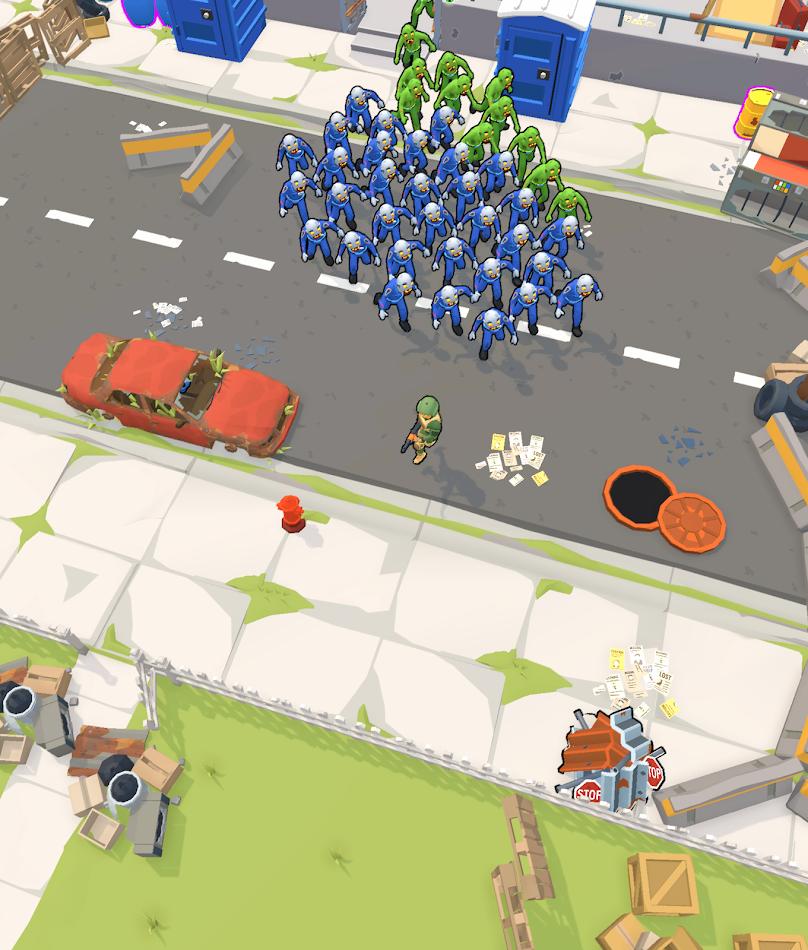 僵尸站游戏截图2