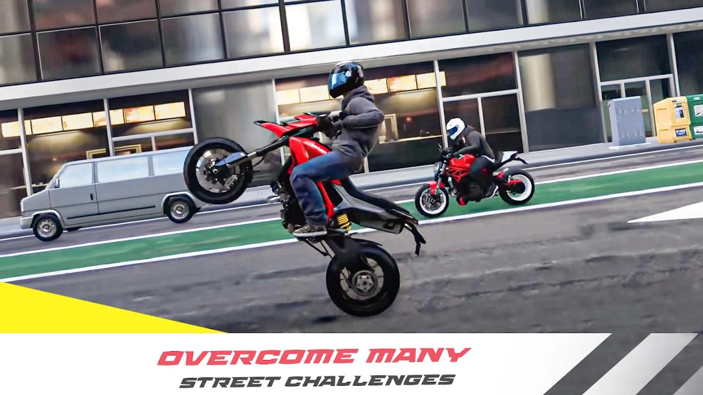 交通摩托急速驾驶内置菜单(Traffic Bike Rush Driving City)游戏截图3