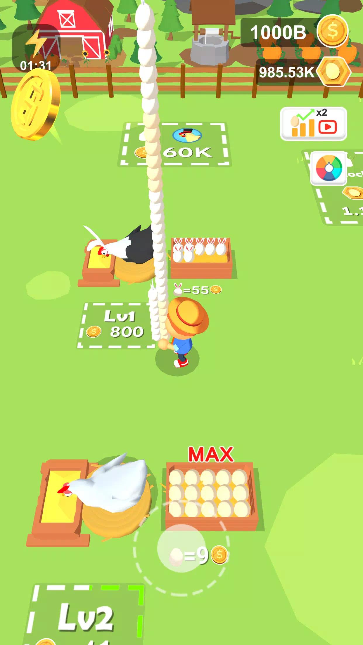 鸡蛋农场大亨(Egg Farm Tycoon) 截图3