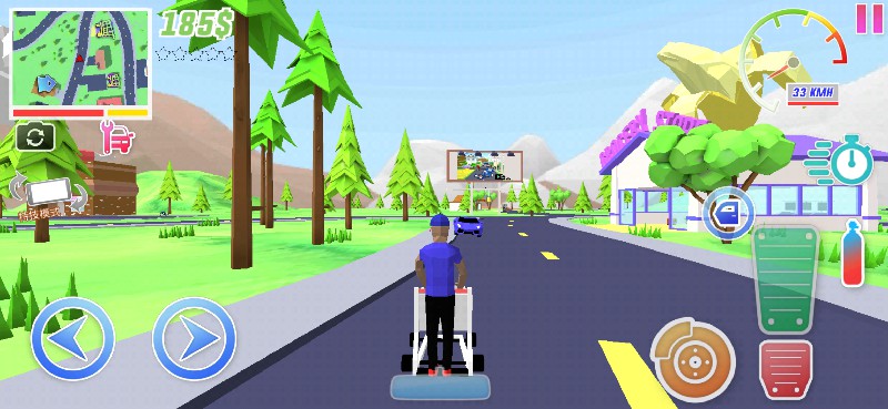 开放世界沙盒模拟器内置菜单中文版(Dude Theft Wars)游戏截图6