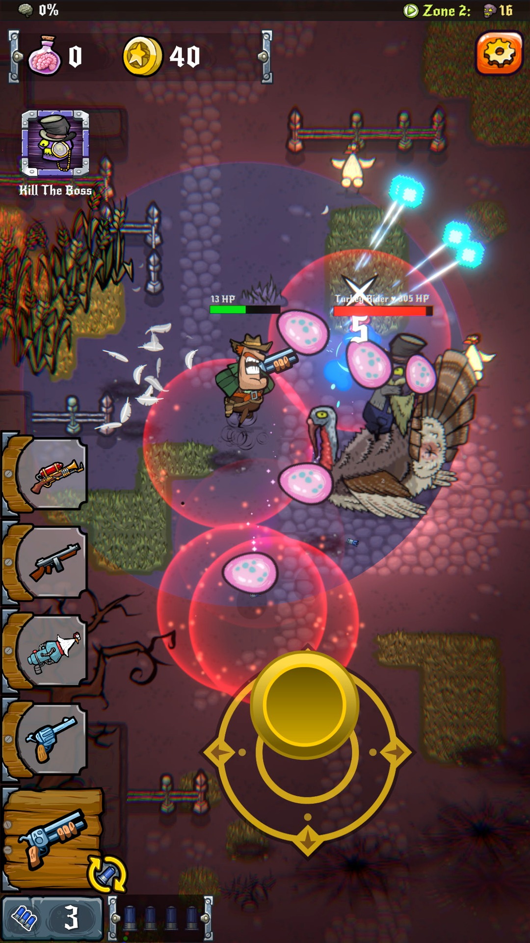 狂野僵尸西部(Wild Zombie West)游戏截图4