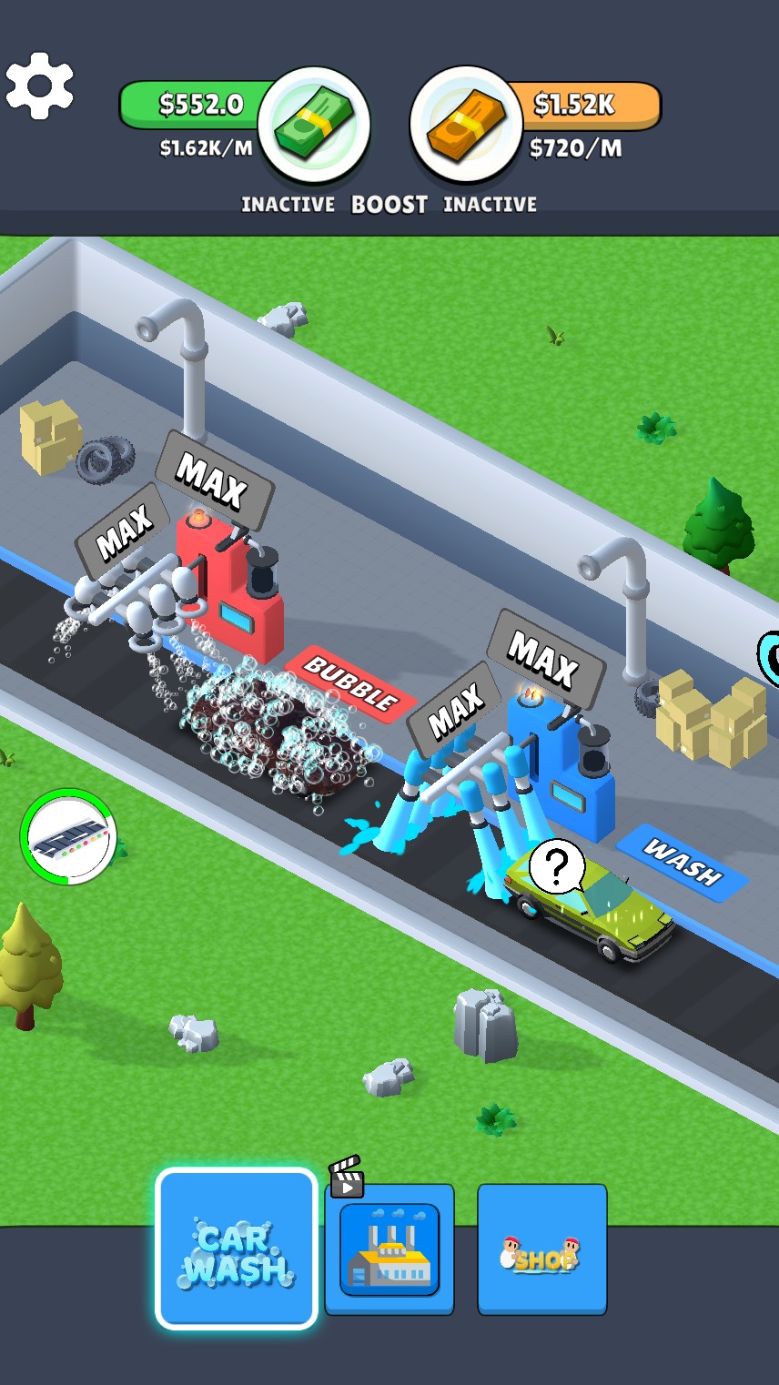 汽车清洗店(Car Wash: Idle Game) 截图1