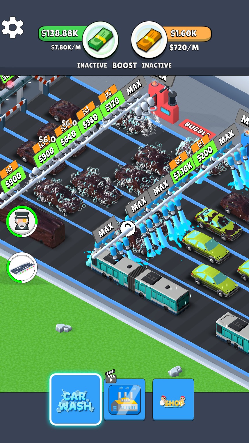 汽车清洗店(Car Wash: Idle Game) 截图3