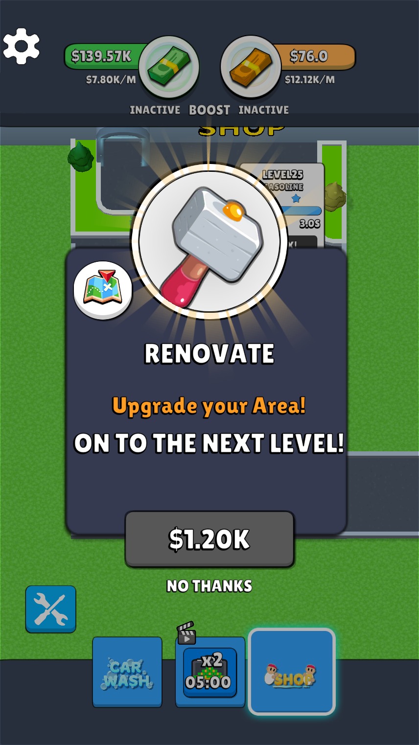 汽车清洗店(Car Wash: Idle Game) 截图4
