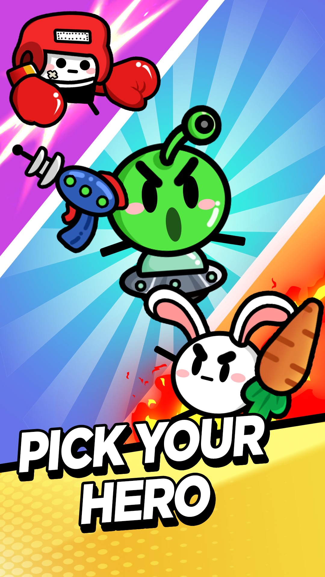 英雄VS水果(Hero Fruit)游戏截图1