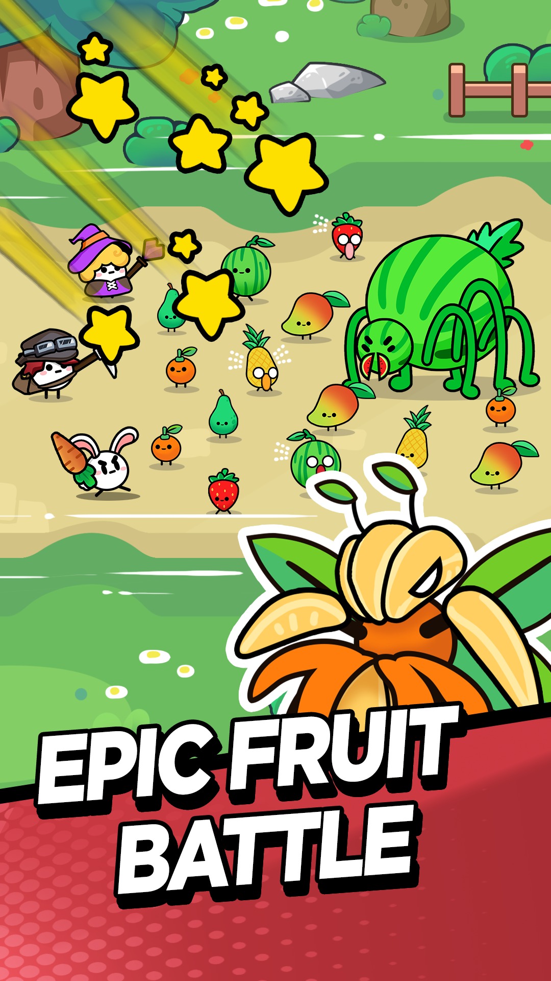 英雄VS水果(Hero Fruit)游戏截图2