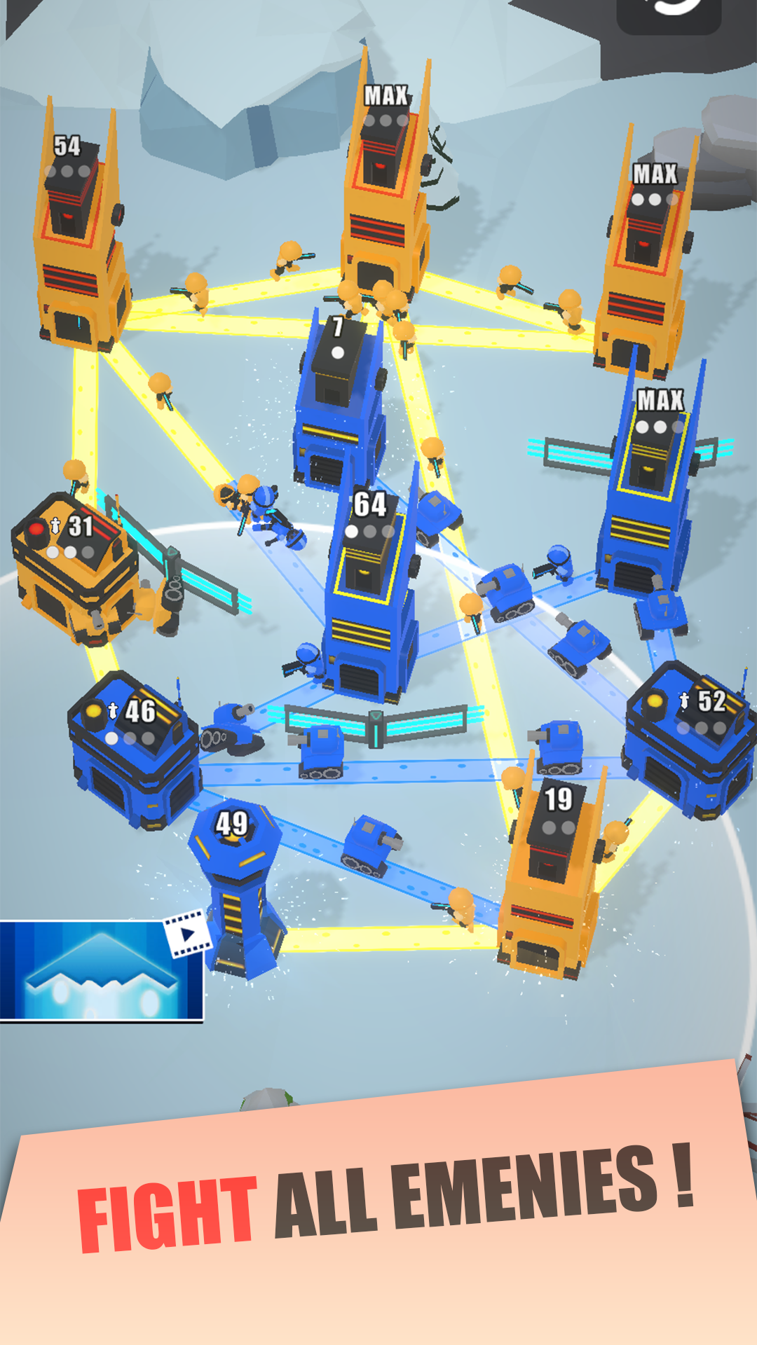 征服者内置菜单(Planet War: Conqueror)游戏截图1