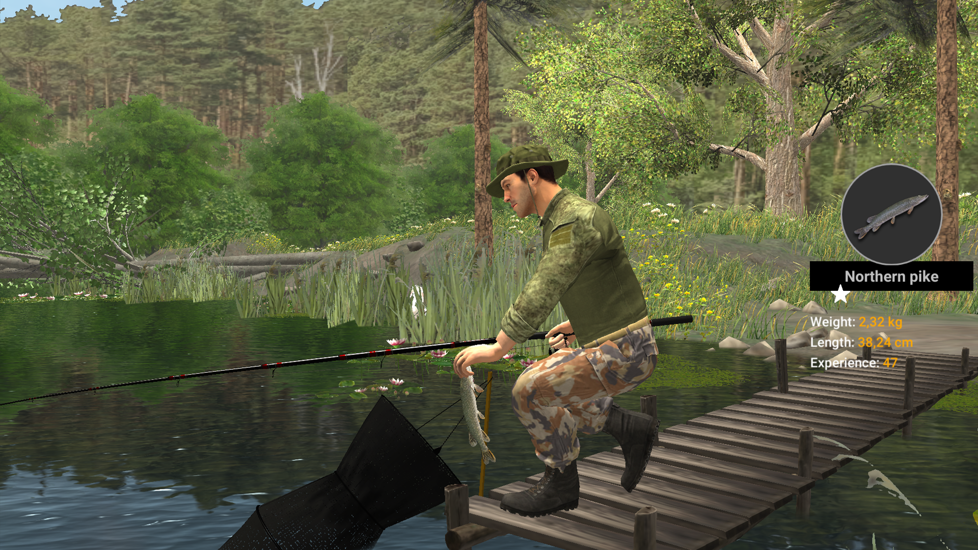 专业钓鱼23D中文版(Professional Fishing 2)游戏截图1