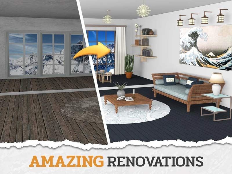 设计我的家庭改造(Design My Home Makeover)游戏截图2
