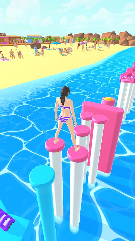 跳跃前进内置菜单(Hopscotch Run)游戏截图4