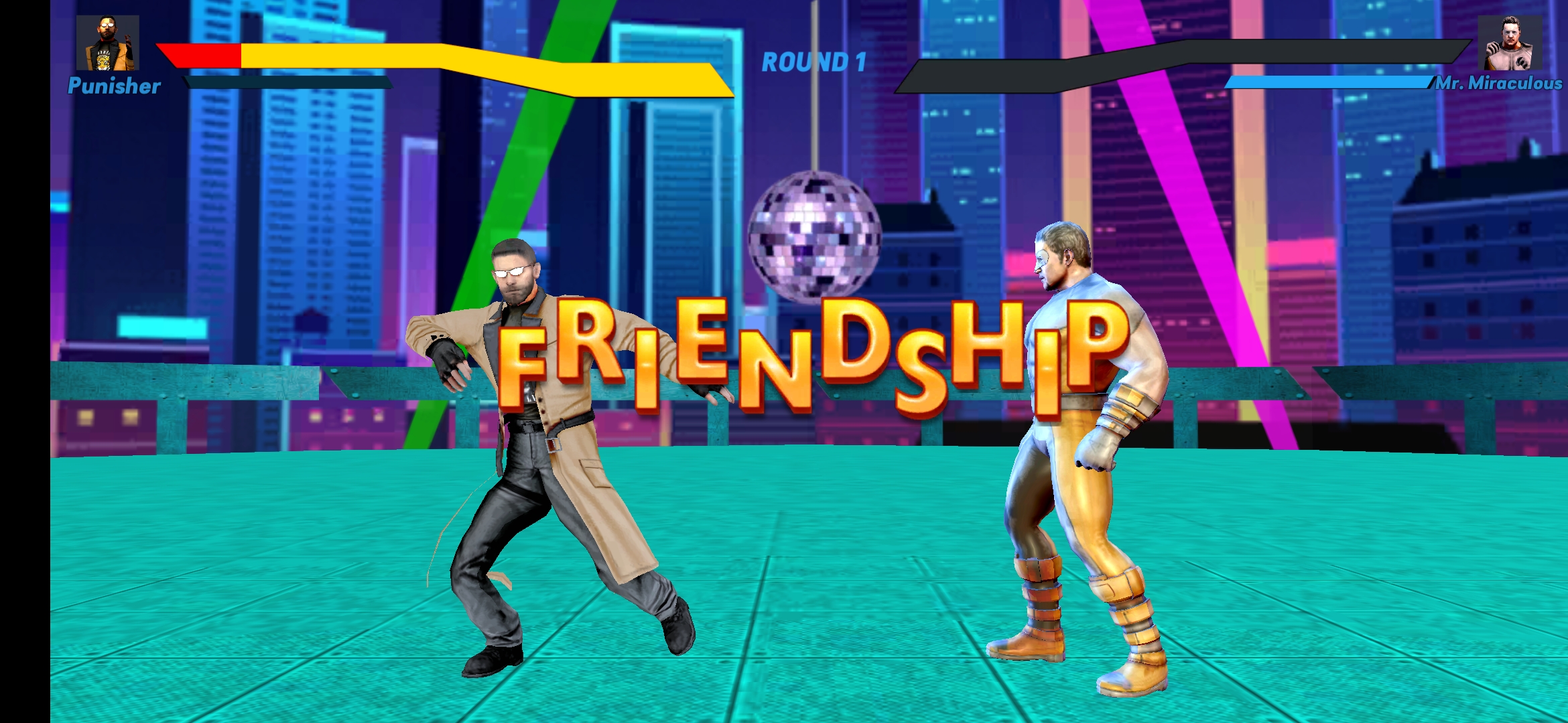 功夫格斗(Superhero Fighting Game)游戏截图2