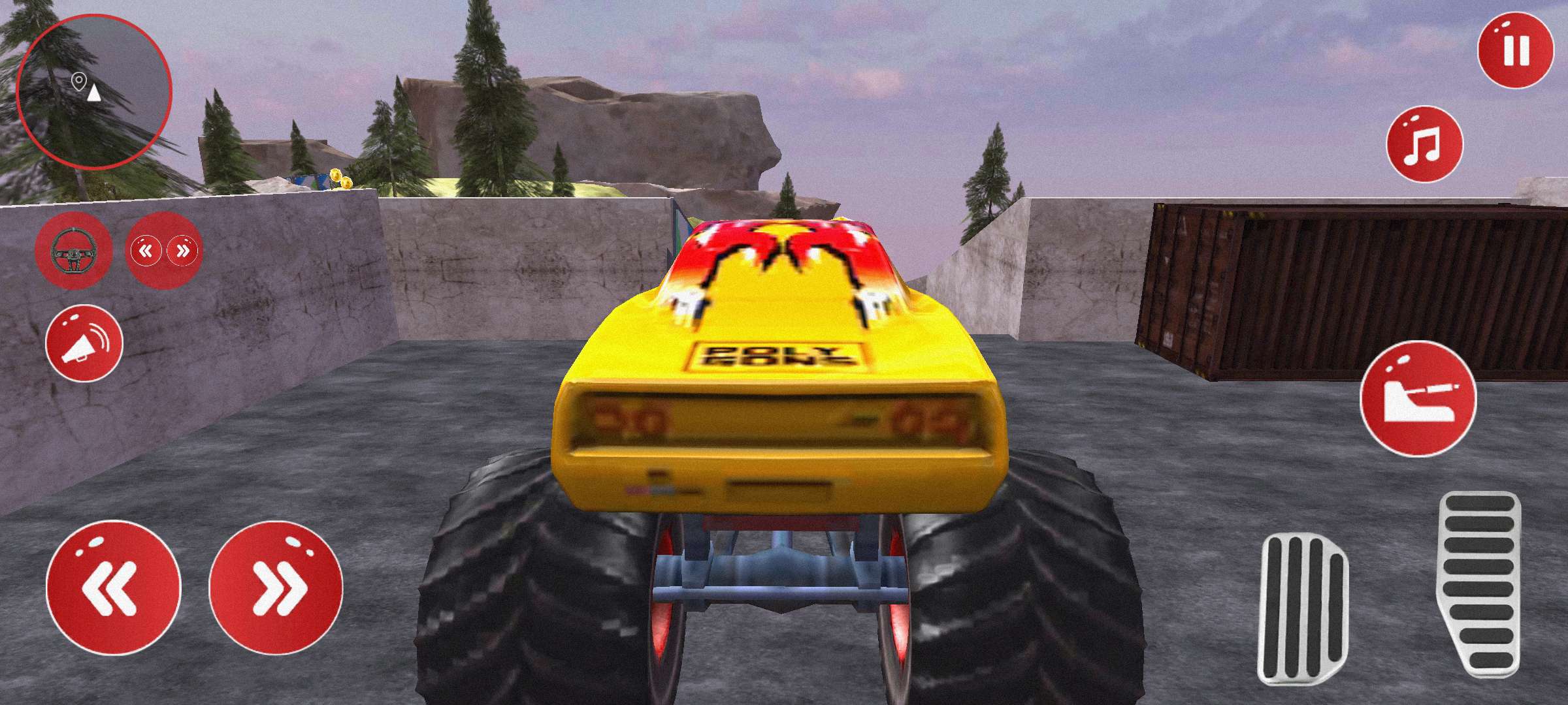 怪物卡车越野赛车内置菜单(Offroad Adventure)游戏截图2