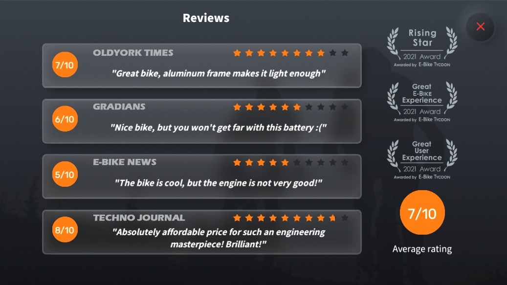 电动自行车大亨(E-Bike Tycoon)游戏截图4