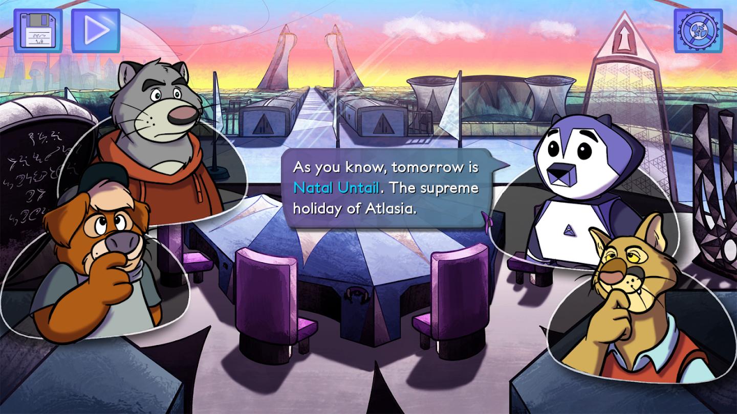 鳄鱼侦探布罗格:尾诞节游戏截图2