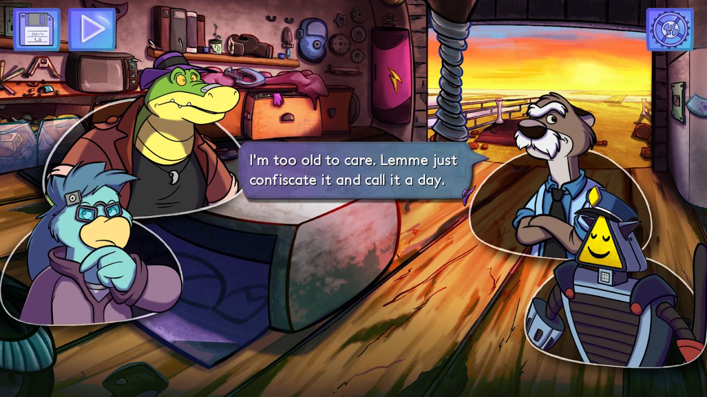 鳄鱼侦探布罗格:尾诞节游戏截图5