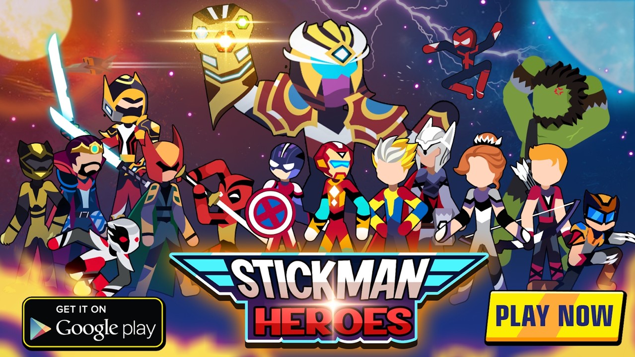火柴人英雄：勇士之战内置菜单(Stickman Heroes)游戏截图5