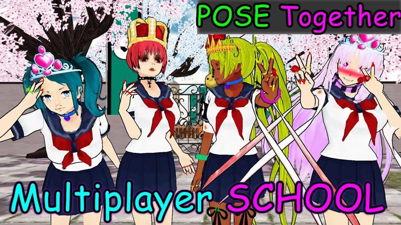 少女学园AI模拟器(SchoolGirl AI - 3D Multiplayer Sandbox Simulator) 截图2