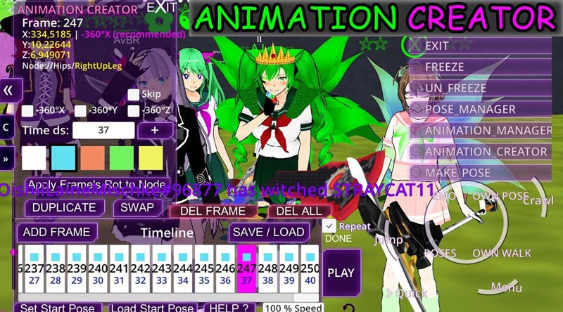 少女学园AI模拟器(SchoolGirl AI - 3D Multiplayer Sandbox Simulator) 截图5