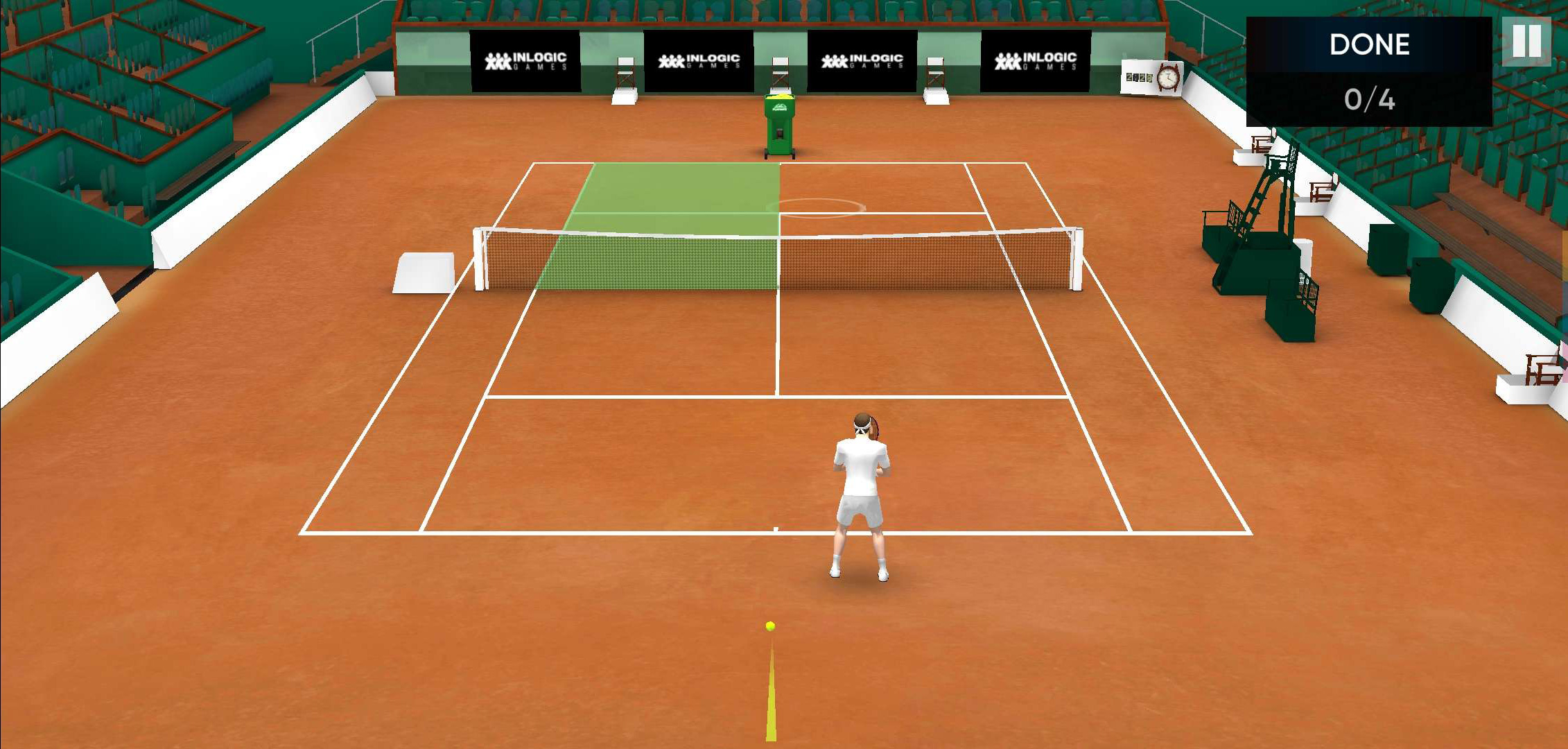 网球公开赛2021：终极3D(Tennis Open 2023)游戏截图2