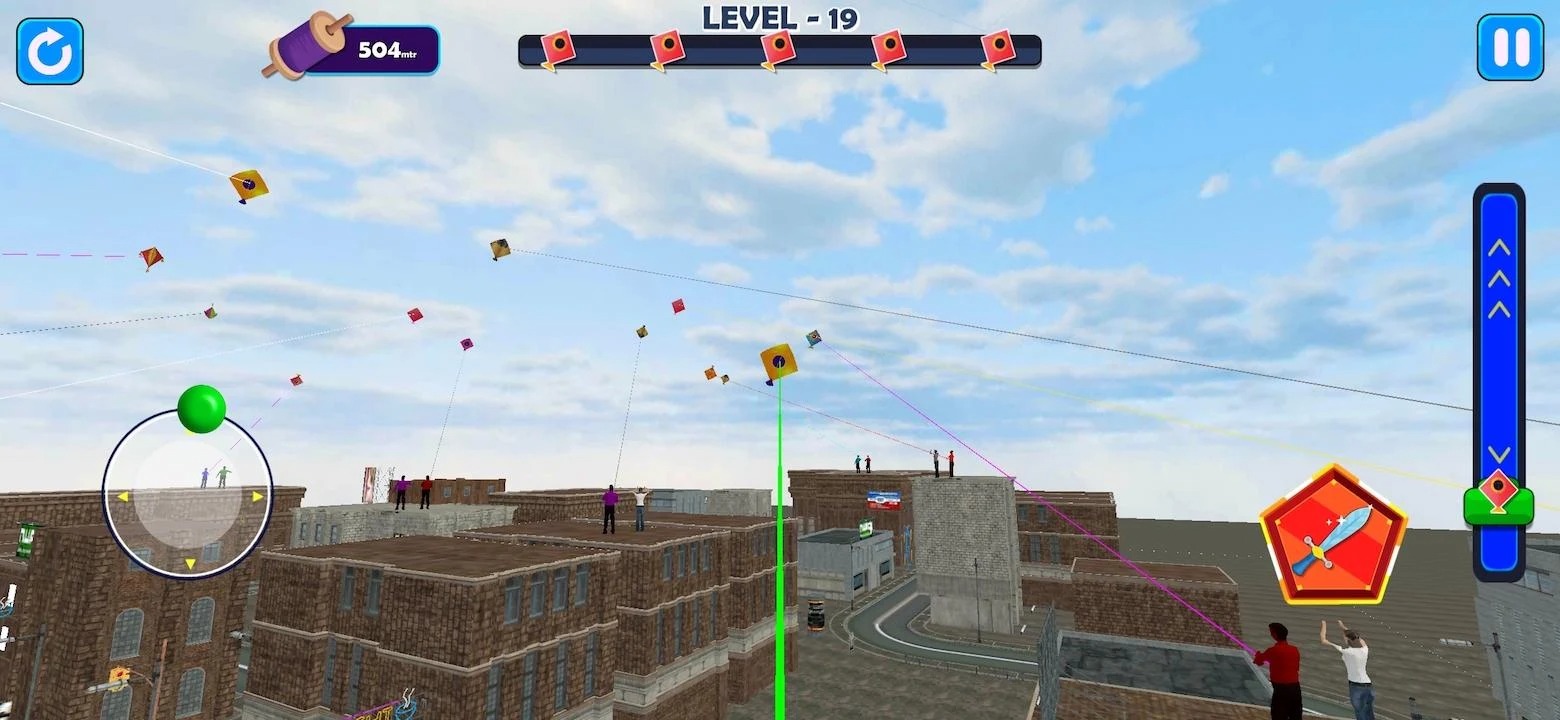 印度风筝3D(Indian Kite Flying 3D) 截图2