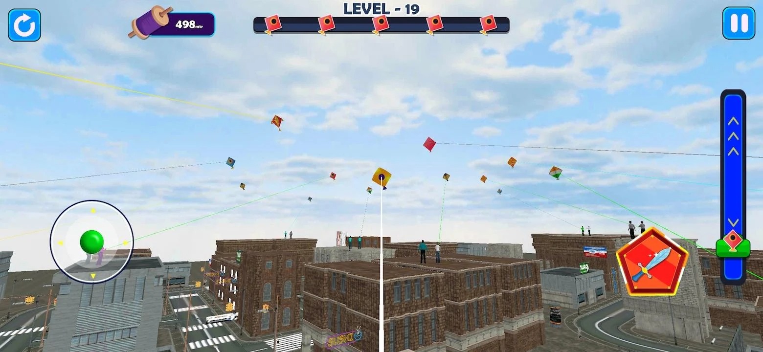 印度风筝3D(Indian Kite Flying 3D) 截图4