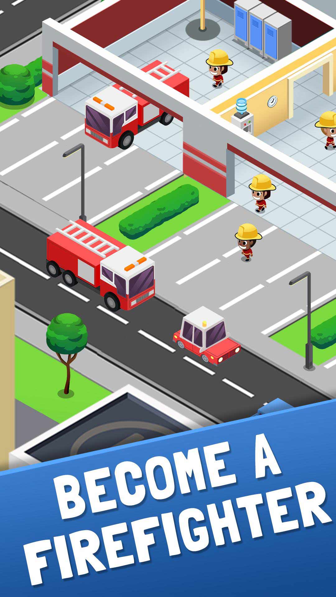 空闲消防员大亨(Idle Firefighter)游戏截图3