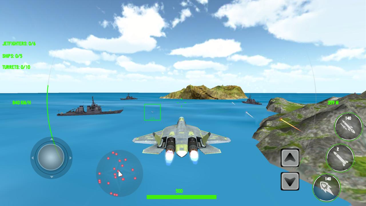 天空喷气式战斗机 截图3