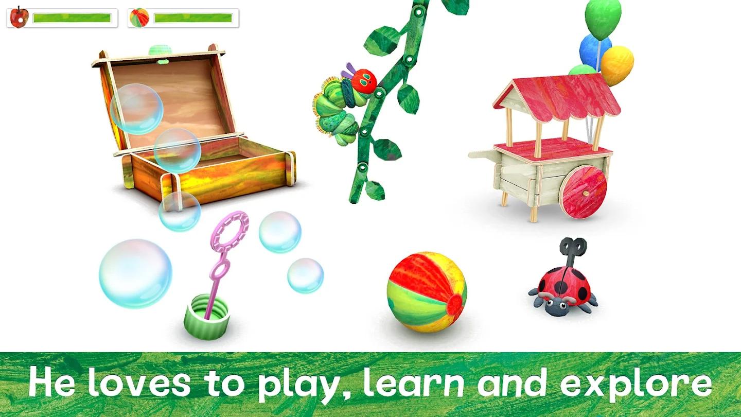 我的饥饿毛毛虫游戏截图2