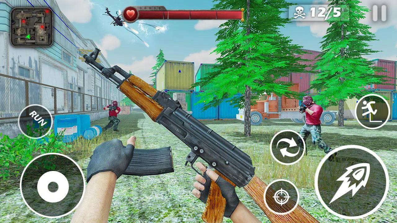 现代枪击(Offline Fps Gun Strike Games)游戏截图1