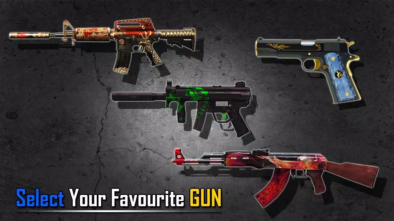 现代枪击(Offline Fps Gun Strike Games)游戏截图3