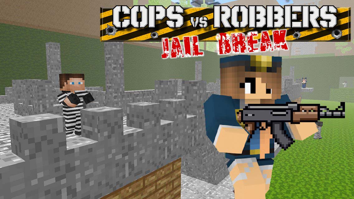 像素警察：越狱(Cops vs Robbers Jailbreak)游戏截图1